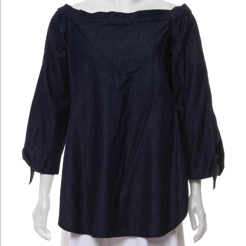 Tibi off the shoulder top